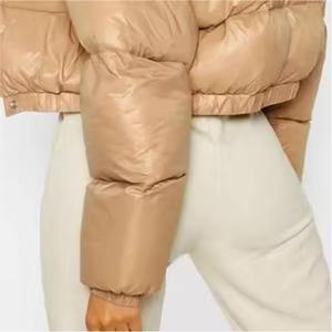 เสื้อแจ็คเก็ตพัฟเฟอร์แฟชั่นสำหรับผู้หญิง รุ่นกันหนาว บุใยฝ้ายอุ่น ระบายอากาศได้ดี ผ้าแคนวาสทันสมัย - Product Image 6