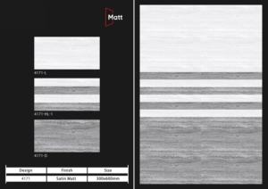 กระเบื้องบุผนังพอร์ซเลนเคลือบน้ำตาลพรีเมียม ขนาด 300x600 มม. ให้สัมผัสผิวเรียบเนียนแบบเม็ดละเอียด และความกลมกลืนกับภาพที่ทันสมัย - Product Image 2
