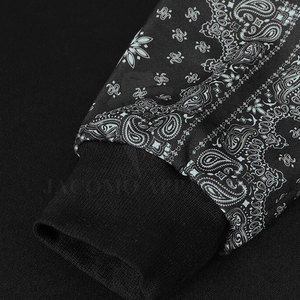 Sudadera básica elegante de mezcla de algodón con tela cálida, perfecta para uso diario, actividades al aire libre y un look moderno. - Product Image 6