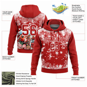 Sweat-shirts personnalisés de qualité supérieure avec impression camouflage par sublimation - Tissu respirant confortable, idéal pour un usage quotidien et les uniformes d'équipe - Product Image 5