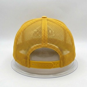 Casquette Trucker en Maille Jaune Meyba Sports avec Logo Brodé, Réglable, Style Décontracté pour Adultes, Idéale Printemps-Été - Product Image 6