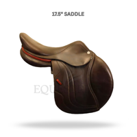 Selle d'équitation de 17,5 pouces, équipement équestre