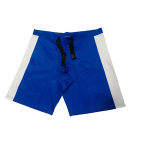 Pantalones Cortos de Hockey sobre Hielo, Impresión por Transferencia de Calor, Nailon con Bloques de Color, Cierre con Cordón, Nombres de Equipos Personalizados, Uniformes de Hockey al por Mayor - Product Image 4