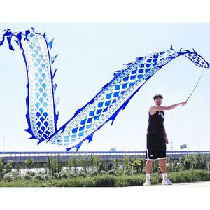 อุปกรณ์ออกกำลังกายกลางแจ้งแบบพอยหมุนได้ 3 มิติ สีสันสดใส คล้ายผ้าไหม สำหรับฝึกโยนพอยรูปมังกรเป็นเกลียว - Product Image 5