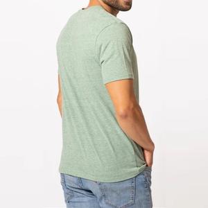 Camiseta Deportiva Casual de Verano para Hombre, Tejida, 100% Algodón, 210g, Ecológica, de Secado Rápido, Anti-Pilling, Manga Corta - Product Image 3