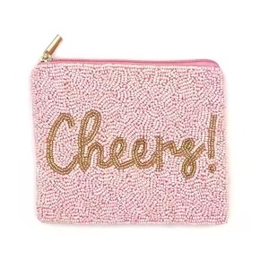 Trendy Boho Style Customizable <b>Seed</b> Beads Embroidery Coin Pouch for Promotional Gifts & Fashion Use Premium Quality - Product Image 1