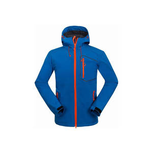 2025 Vintage Style Softshell veste d'hiver pour hommes de haute qualité imperméable Denim tissu populaire pour la randonnée en plein air en gros - Product Image 4