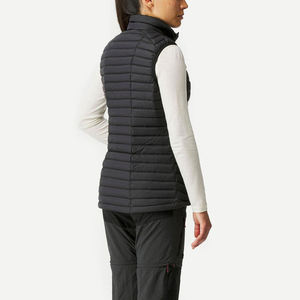 Women's High Quality Customizable Lightweight Winter Puffer Vest Sleeveless Quilted Jacket Breathable Polyester Filling Stand - Product Image 3