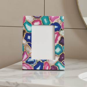 Handmade Luxury Resin Photo <b>Frame</b> with Botanical Floral Design for Thoughtful Gift Giving - Product Image 2
