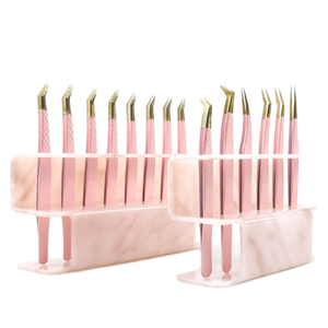 8 Hole Acrylic Tweezers Holder Rack Durable <b>Lash</b> <b>Extension</b> Tool Display Stand for Beauty Salon - Product Image 1