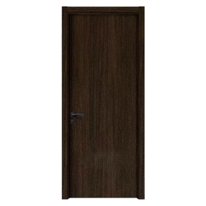 Puertas de entrada de interior de PVC con acabado de madera maciza, resistentes al moho, estilo rústico, para el hogar, almacén, dormitorio, fabricante ODM de Vietnam - Product Image 1
