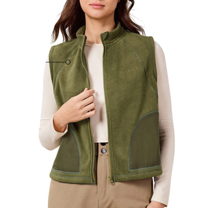 Nuevo diseño personalizado de chaleco acolchado, chalecos, chalecos sin mangas, ropa casual de invierno para mujer, chaqueta acolchada sin mangas para mujer, chalecos acolchados para mujer - Product Image 1