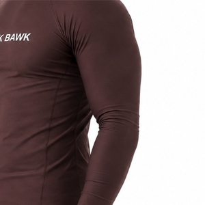 T-shirt de compression à col montant pour homme, extensible, à séchage rapide, respirant, léger, pour homme - Product Image 6