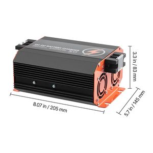 Caricabatterie DC-DC Intelligente 12V 40A 500W per Batterie al Piombo-Acido, Litio, AGM, GEL e a Elettroliti Liquidi - Product Image 6