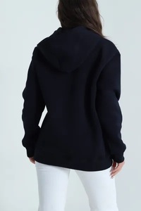 Sudadera con Capucha de Invierno para Mujer, Tejida, Forrada, con Logotipo Personalizado, Talla Grande, Cómoda, para Fiestas de Fin de Semana, 100% Algodón de Alta Calidad - Product Image 2