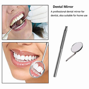 Hot Selling New Design Stainless Steel <b>Handheld</b> Dental Mouth <b>Mirror</b> Reusable and Affordable Manual Power Source - Product Image 6