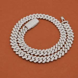 Chaîne cubaine en diamant avec finition glacée et style hip-hop pour hommes - Product Image 2