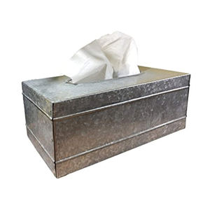 Caja de pañuelos de metal hecha a mano de calidad duradera con diseño creativo para el hogar, oficina, restaurante o coche, uso multifuncional - Product Image 6