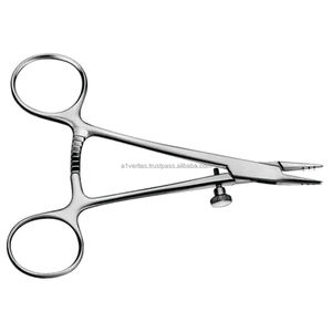 A-1 VERITAS Steinmann Tendon Seizing Forceps Orthopedic Bone Surgery Reusable Stainless Steel Surgical Tool | needle holder - Product Image 6