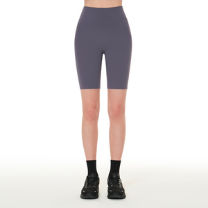 Shorts de Yoga de Cintura Baja con Encaje, Sin Costuras, Estampados, Elásticos en Cuatro Direcciones, de Spandex y Poliéster, Largos hasta la Rodilla, Ropa Deportiva para Mujer - Product Image 1