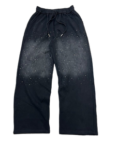 Pantalones de Pierna Ancha de Cintura Alta para Hombre con Estampado de Lunares y Cierre de Botones, Estilo Casual - Product Image 4