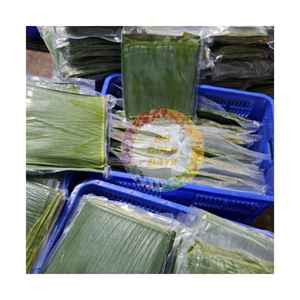 ใบตองแช่แข็ง ขนาด 10x10 ซม. 50 ชิ้นต่อแพ็ค สำหรับห่ออาหารและนึ่งอาหาร - Product Image 2