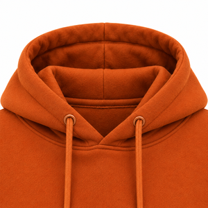 Sudadera con Capucha Naranja de Halloween para Mujer, con Gráfico de Gato Fantasma Negro, Oversize, de Forro Polar Ecológico y Transpirable, Talla 4XL, Casual, para Otoño - Product Image 2