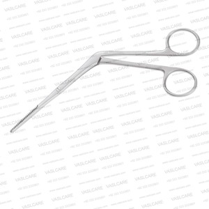 Pinces à septum Tebbetts 7-1/4" (18,5 cm) en acier inoxydable, angulées, pour rhinoplastie et septoplastie - Product Image 3