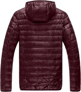 Hot Selling Winter Bomber Jacket for <b>Men</b> Warm Outdoor Regular Lightweight Bubble Puffer Down Jackets - Product Image 4