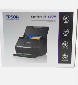 Nouveau STOCK Scanneur photo et documents sans fil Fastfoto FF-680W OEM DIY Noir à alimentation par feuilles, scellé dans sa boîte - Product Image 1