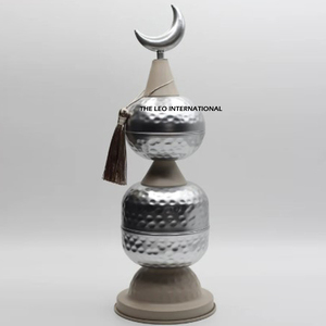 Wholesale Home Decorative Luxury White Minimalist Nordic <b>Desk</b> Top Use <b>Set</b> of 3 Arabic Art Muslim Gifting Purpose - Product Image 5