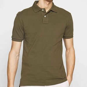 Summer Casual Men's Short Sleeve for Shirt Polyester/Cotton Breathable Quick Dry Solid Color Custom Printed Logo Anti-Pilling - Product Image 4