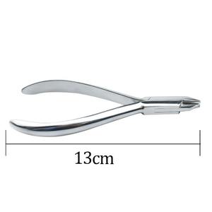 Pince manuelle ADERER 12,5 cm en acier inoxydable, forceps orthodontique à triple bec pour le pliage de fils d'orthodontie et la chirurgie orthodontique par Dentavex - Product Image 4