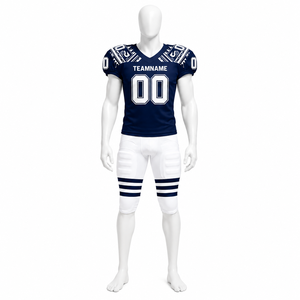 Uniforme de football américain sur mesure de haute qualité, respirant, best-seller - Product Image 2