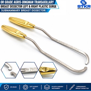 Dissecteur mammaire transaxillaire Ageis Dingman gauche et droit pour chirurgie plastique, dissecteur mammaire sous-mammaire de qualité OR - Product Image 1