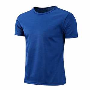 เสื้อยืดผู้ชายแบบเรียบ ไม่มีลาย ผลิตตามสั่ง (OEM) ผ้าฝ้ายนุ่ม แขนสั้น สวมใส่สบาย รับผลิตจำนวนมากทุกขนาด จัดส่งรวดเร็ว - Product Image 4