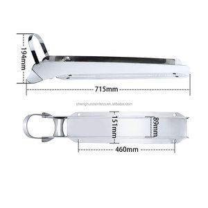 Davit d'ancrage professionnel <span class=keywords><strong>pour</strong></span> yacht en acier inoxydable 316, support d'ancrage de proue robuste <span class=keywords><strong>pour</strong></span> bateaux, yachts et navires marins - Product Image 2