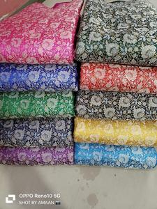 ผ้าไหมบาเนราสคุณภาพสูง เป็นมิตรกับสิ่งแวดล้อม น้ำหนักปานกลาง ลายแจ็คการ์ด สำหรับเสื้อส่าหรีแบบดั้งเดิม และงานฝีมือ - Product Image 6