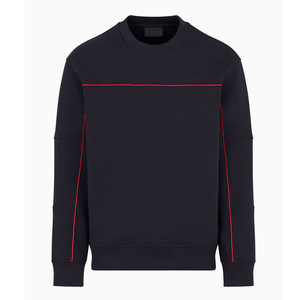 Nouveau design, vente en gros, sweat-shirts d'hiver personnalisés pour hommes grandes tailles, qualité supérieure, thermiques, manches longues, respirants, 100% uni - Product Image 5