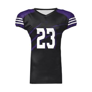 อเมริกันฟุตบอลเครื่องแบบขายส่งที่มีคุณภาพสูงอเมริกันฟุตบอลเครื่องแบบสำหรับผู้ชายที่มีโลโก้สโมสร - Product Image 2