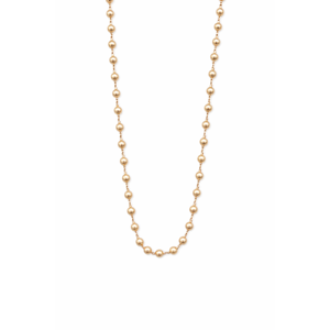 สร้อยคอแฟชั่นไข่มุกโรสโกลด์ 18K สำหรับผู้หญิง สไตล์มินิมอล ไข่มุกสีขาว สร้อยคอแฟชั่น เครื่องประดับ ของขวัญ - Product Image 2