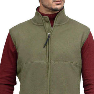 เสื้อแจ็คเก็ตแขนกุด OEM สำหรับผู้ชาย รุ่นหนาบุใยสังเคราะห์ น้ำหนักเบา ระบายอากาศได้ดี ปักโลโก้ตามสั่ง - Product Image 4
