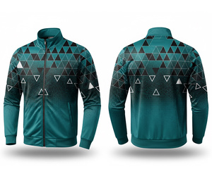Professional Sports <b>Zip</b> <b>Up</b> <b>Jacket</b> with Custom Logo Warm Breathable Quick Dry | Sizes Men Women Youth | Training <b>Jacket</b> - Product Image 3