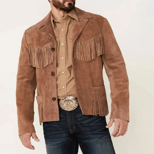 Blouson Cowboy en Gros Nouveau Design Qualité Supérieure Vêtements Western Haut de Gamme Enduits Longs et Tendance les Plus Vendus - Product Image 2