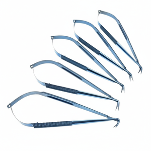 กรรไกรไมโครสำหรับศัลยกรรมประสาท กรรไกรตัดแบบมุมฉากสำหรับการผ่าตัดขนาดเล็ก กรรไกรสำหรับศัลยกรรมหัวใจและหลอดเลือด - Product Image 1