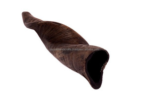 Shofar Pulido de Cuerno de Oveja y Cabra Natural - Decoración Náutica Ecológica de Estilo Animal para el Hogar - Product Image 5