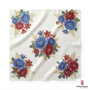 Bufanda Corta Personalizada con Impresión, Etiqueta Blanca, Fabricante Textil OEM ODM, Accesorios de Moda, Proveedor de Fábrica de Exportación al por Mayor - Product Image 2