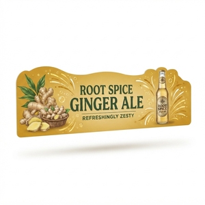 PVC Bpa Free Convenient <b>Shelf</b> Talker Supermarket Retail Product Display Advertising Promotional <b>Shelf</b> Sign - Product Image 3