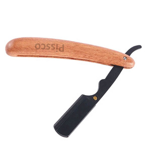 มีดโกนตัดผมแบบเปลี่ยนใบมีดได้ มีดโกนพับได้ สแตนเลส - Product Image 6