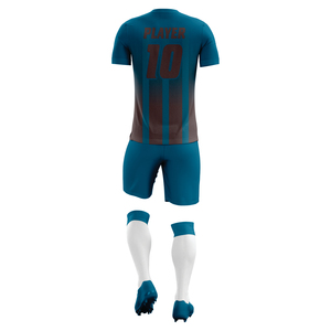 Conjunto de Uniforme de Fútbol Profesional con Construcción Atlética Flexible y Estampado por Sublimación Vibrante - Product Image 2